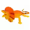 LEAN TOYS kauluslisko kumihahmo venyvä realistinen 19cm