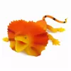 LEAN TOYS kauluslisko kumihahmo venyvä realistinen 19cm