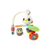 LEAN TOYS värikkäät linnut melodia karuselli vauvan sänkyyn ja lastenvaunuihin