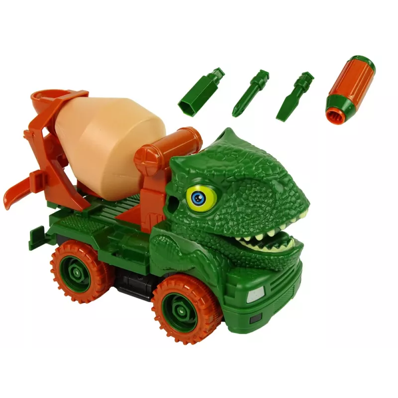 LEAN TOYS Betonimylly dinosaurus Unwrecker vihreä lisävaruste
