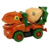 LEAN TOYS Betonimylly dinosaurus Unwrecker oranssi lisävaruste