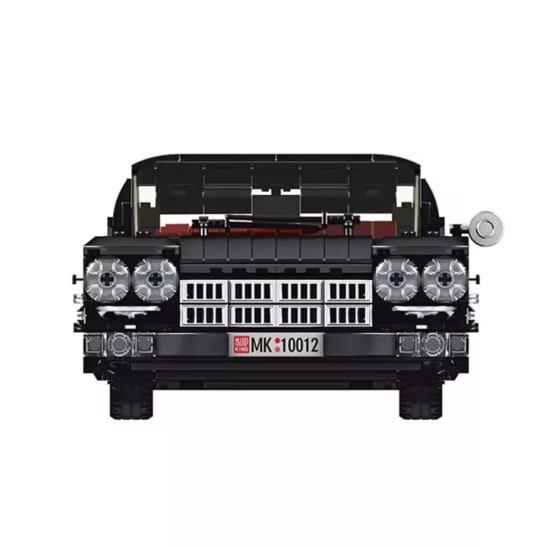 LEAN TOYS rakennuspalikat klassikkoauto avoauto Cadi-Elrado musta 1324 osaa