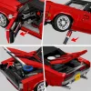 LEAN TOYS rakennuspalikat urheiluauto Charger punainen 1869 osaa