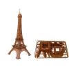 LEAN TOYS rakennusnosturi kaukosäätimellä 90 cm korkea Eiffel-torni rakennussarja
