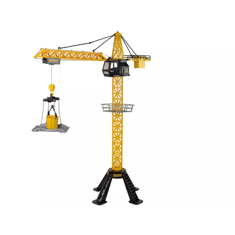 LEAN TOYS rakennusnosturi kaukosäätimellä 90 cm korkea Eiffel-torni rakennussarja