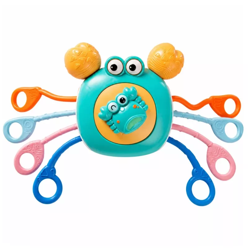 LEAN TOYS rapu aistilelu taaperoille helistin purentarengas sininen