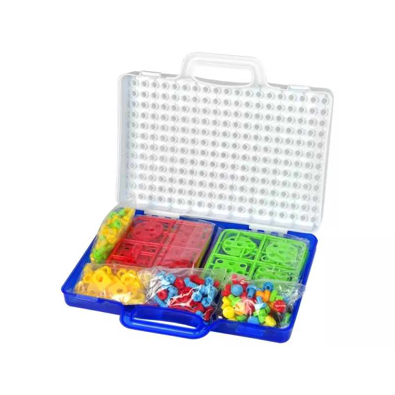 LEAN TOYS luova mosaiikkipalapeli 4in1 ruuvimeisseli 237 osaa