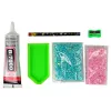 LEAN TOYS Luova yksisarvinen setti DIY timantit kristallit sininen