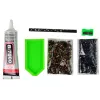 LEAN TOYS Luova yksisarvinen setti DIY timantit kristallit ruskea
