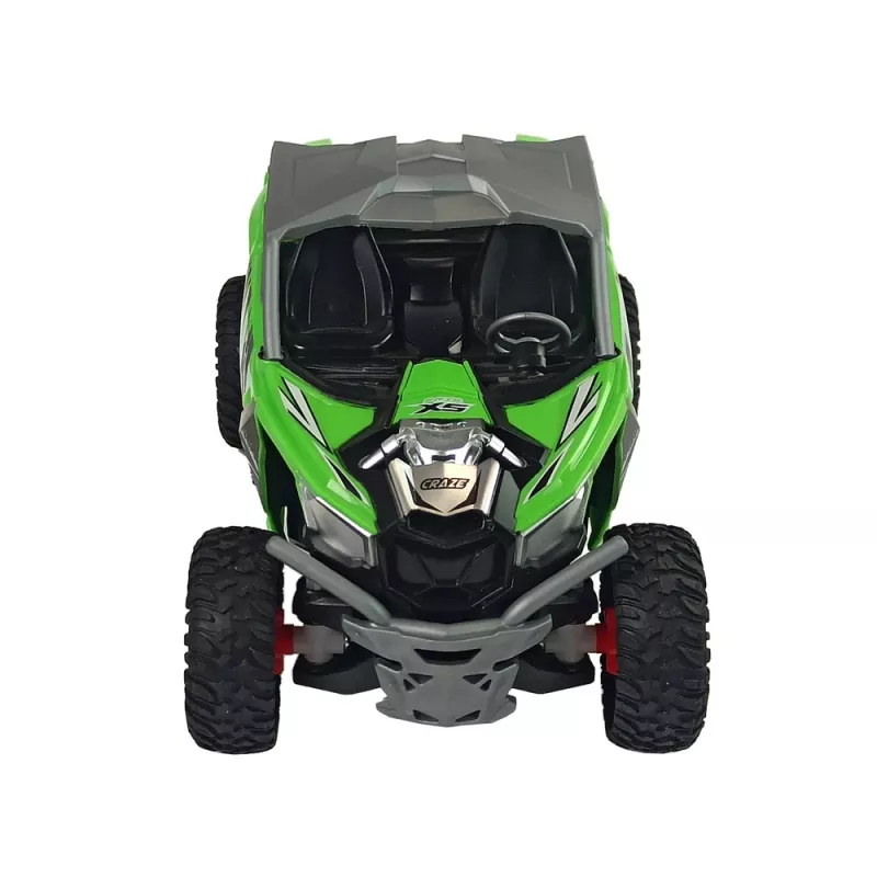 LEAN TOYS Cross Country maasto-ohjattava auto 27 MHz vihreä