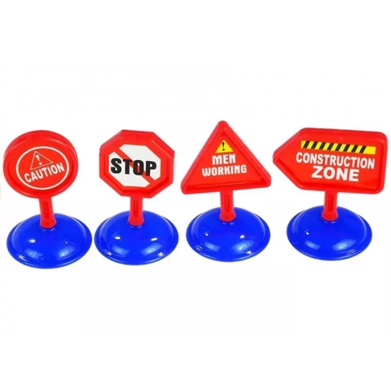LEAN TOYS irrotettava juna työkaluilla ja hahmoilla