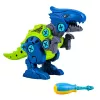 LEAN TOYS dinosaurusrakennuspalikat ruuvaussarja ruuvimeisselillä 4-in-1
