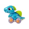 LEAN TOYS dinosaurus pyörillä sininen figuuri