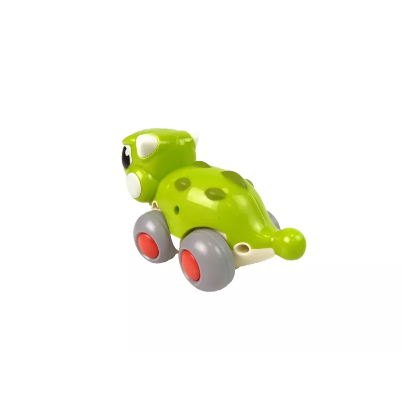 LEAN TOYS dinosaurus pyörillä vihreä figuuri