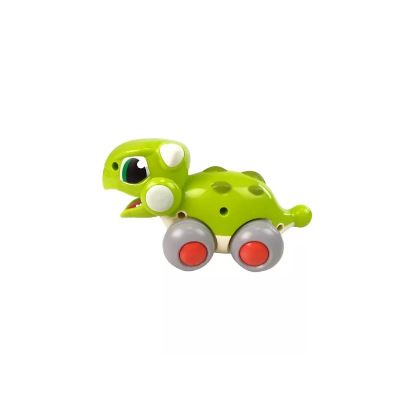 LEAN TOYS dinosaurus pyörillä vihreä figuuri