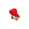 LEAN TOYS dinosaurus pyörillä T-Rex punainen figuuri