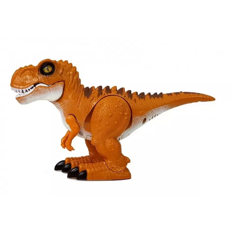 LEAN TOYS dinosaurus kauko-ohjattava R/C pronssi ääni valo
