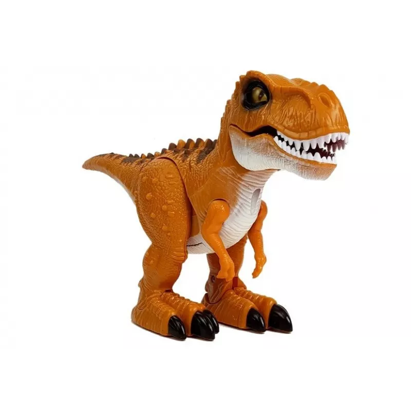 LEAN TOYS dinosaurus kauko-ohjattava R/C pronssi ääni valo