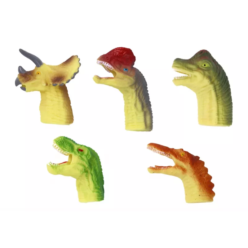 LEAN TOYS dinosaurus kumi sensoriset sorminuket
