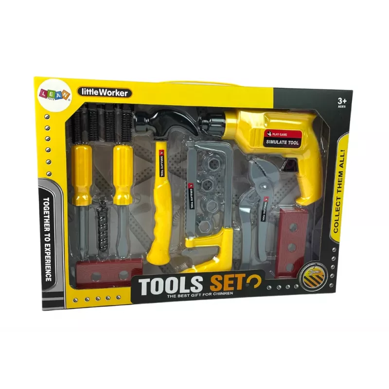 LEAN TOYS DIY pora vasara ruuvimeisseli sarja