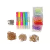 LEAN TOYS DIY-korunvalmistussarja helmet tussit