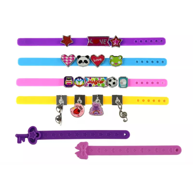 LEAN TOYS DIY kirjainriipus rannekoru korusarja