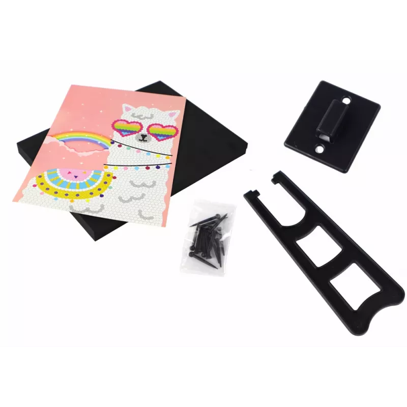 LEAN TOYS DIY-sarja paljetit korkokengät pöllökehykset värikäs