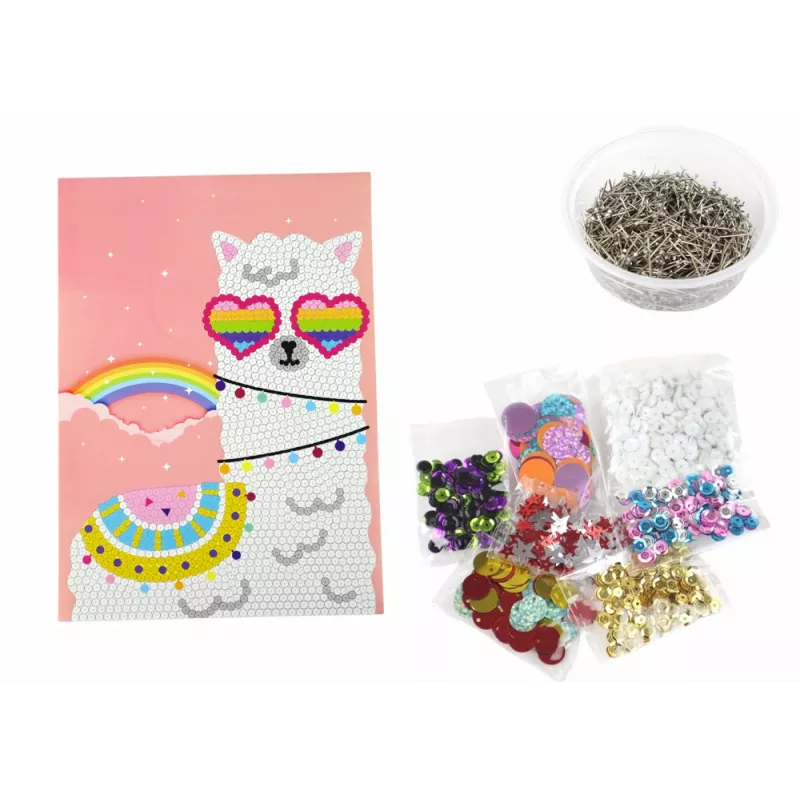 LEAN TOYS DIY-sarja paljetit korkokengät pöllökehykset värikäs
