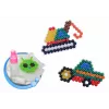 LEAN TOYS DIY-vesipallosarja Magic Beads 8 väriä rakennusajoneuvot