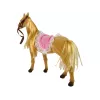 LEAN TOYS ratsastajanukke ruskealla ponilla