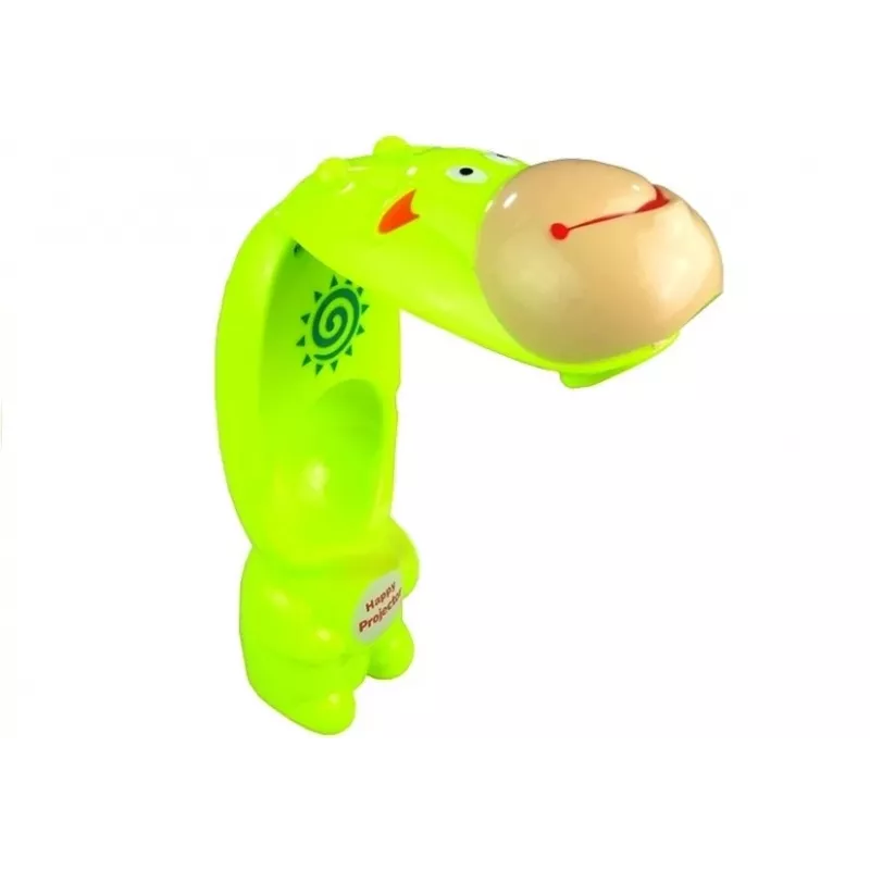 LEAN TOYS piirustusprojektori lehmä 3 levyä tussi vihreä 3in1