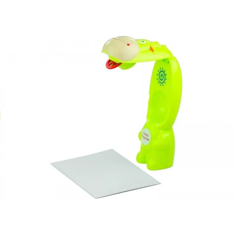 LEAN TOYS piirustusprojektori lehmä 3 levyä tussi vihreä 3in1