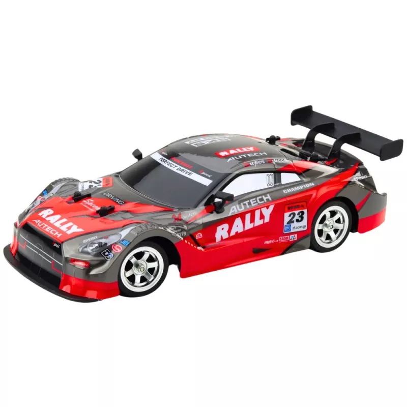 LEAN TOYS Drift Car Racing RC punainen musta 30km/h 1:16