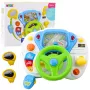 LEAN TOYS ajosimulaattori opetuksellinen ohjauspyörä interaktiivisilla äänillä ja valoilla