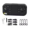 LEAN TOYS Drooni LU50 Air kaksoiskamera HD MV video LED-valot sovellus