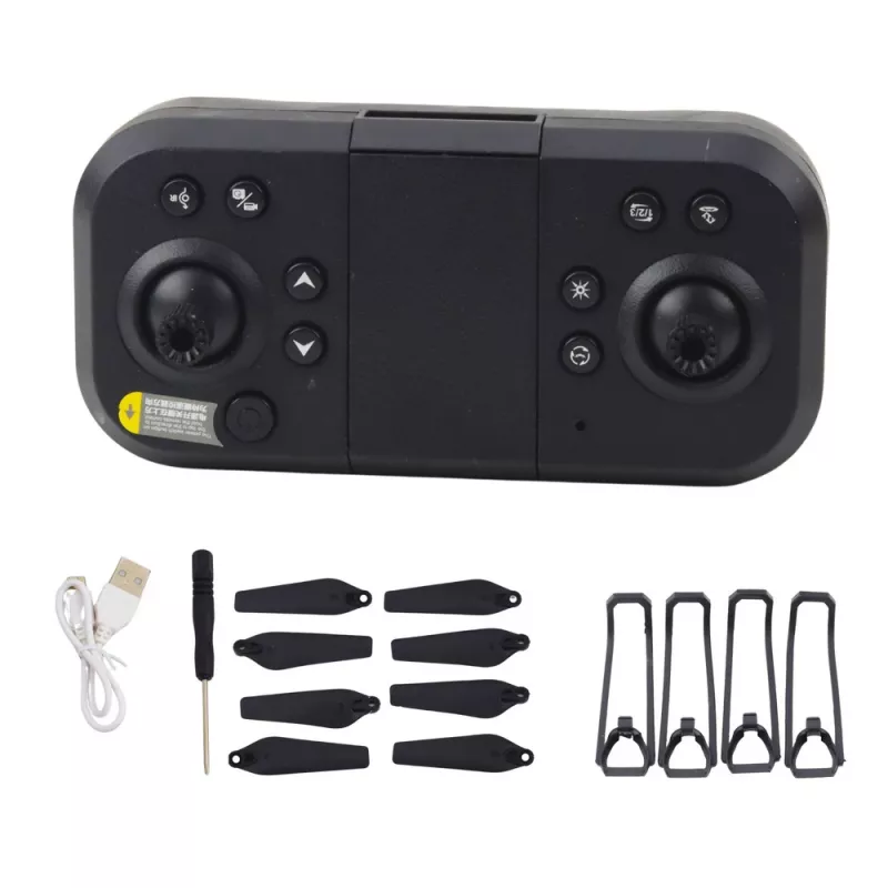 LEAN TOYS Drooni LU50 Air kaksoiskamera HD MV video LED-valot sovellus