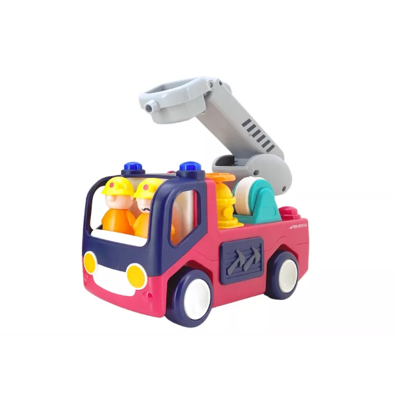 LEAN TOYS pedagoginen interaktiivinen paloasema taaperoille äänellä ja valolla