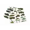 LEAN TOYS opetuksellinen magneettipalapelisarja - maasotateema