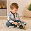 LEAN TOYS opetuksellinen käsittelytaulu simulaattori ohjauspyörä valot äänet
