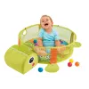 LEAN TOYS oppimismatto kilpikonna leikkikehä pallot vauvoille