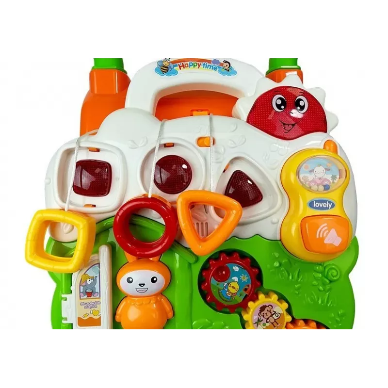 LEAN TOYS oppimiskävelytuki vauvoille pianolla