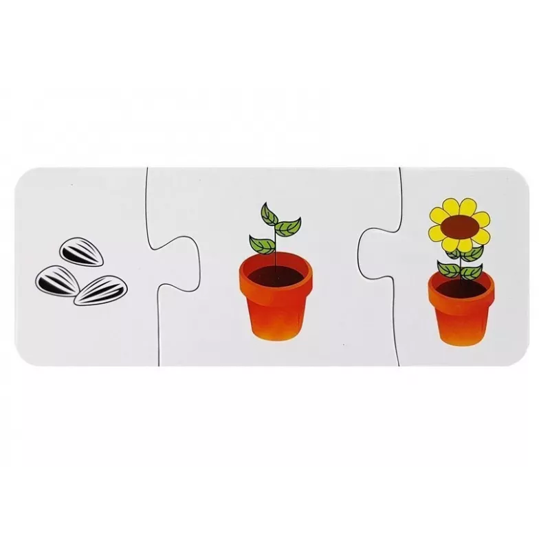 LEAN TOYS Educational Puzzle oppiminen 10 liitäntää
