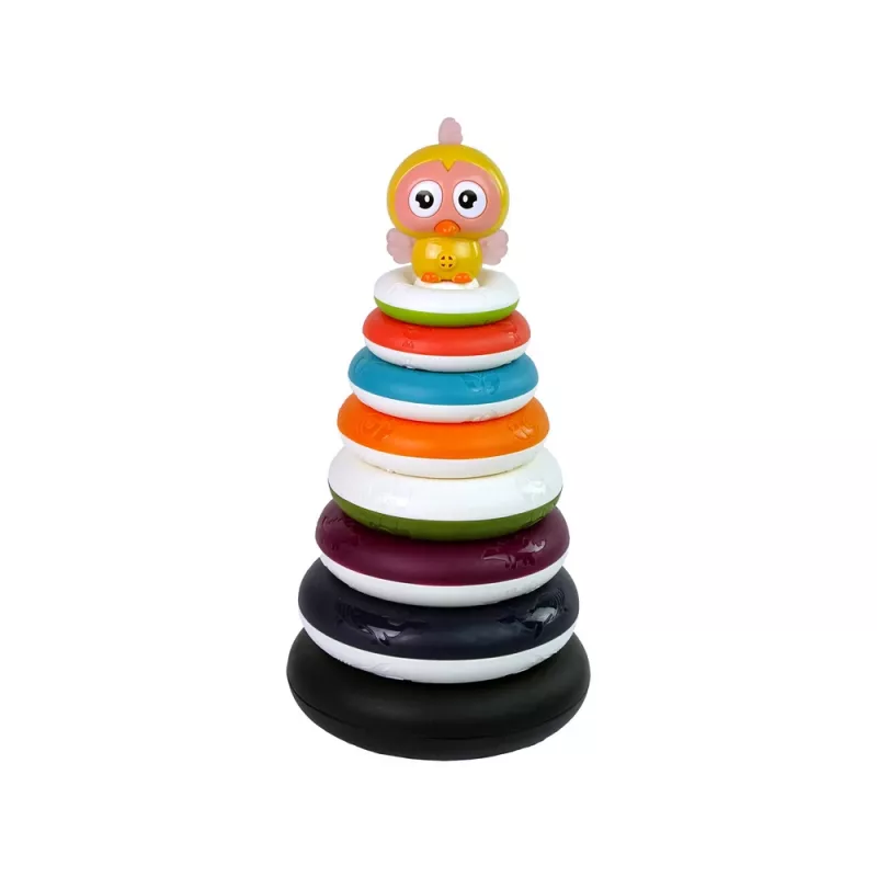 LEAN TOYS oppimispyramidi renkailla ja ankkapyörällä