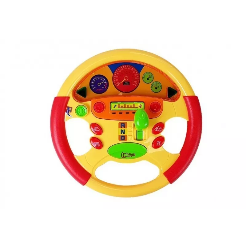LEAN TOYS Oppimisratti vauvoille ääni- ja valotehosteilla