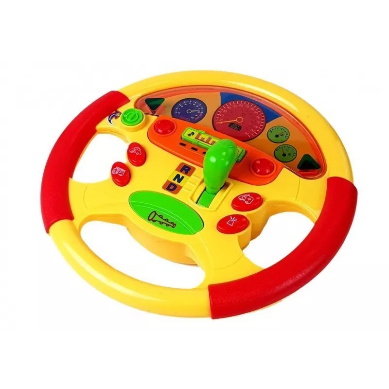 LEAN TOYS Oppimisratti vauvoille ääni- ja valotehosteilla
