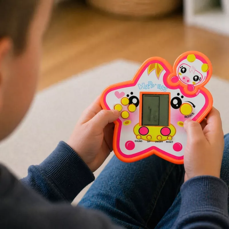 LEAN TOYS elektroninen peli Tetris Star punainen