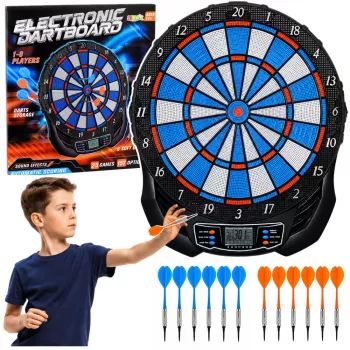 LEAN TOYS elektroninen LCD-tikkataulu arcade-peli 25 peliä 176 varianttia