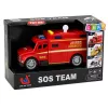 LEAN TOYS hälytysajoneuvo ambulanssi valo ääni punainen 1:32