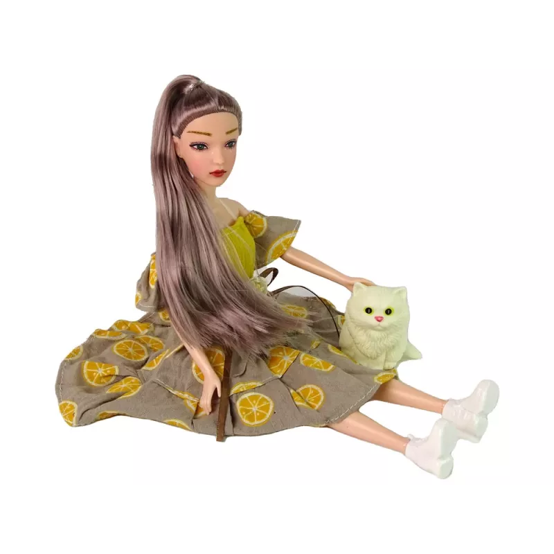LEAN TOYS Emily nukke tuulimyllykissa lapsille