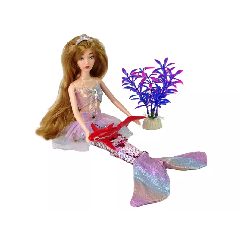 LEAN TOYS Emily merenneito vauvanukke pinkki tarvikkeet